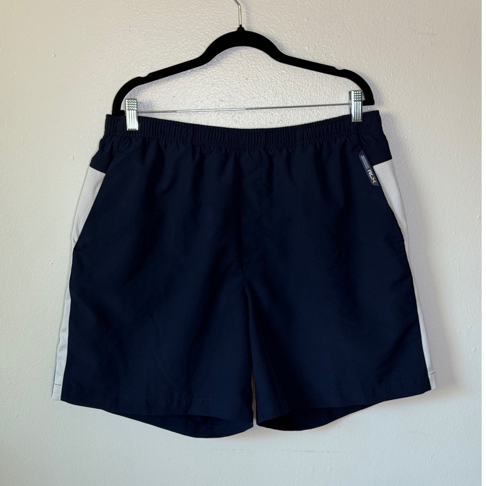 Ralph Lauren RLX Performance Golf Shorts XL Navy Quick-Dry Athletic lightweight